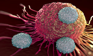 graphic of cancer cells
